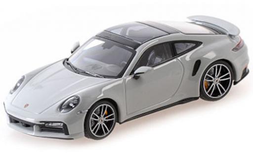 Diecast model cars Porsche 992 Turbo s 1/43 Minichamps 911 () Turbo S grey 2020 Porsche 992 Turbo s 1/43 Minichamps 911 () Turbo S grey 2020 diecast model cars