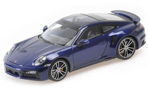Diecast model cars Porsche 992 Turbo s 1/43 Minichamps 911 () Turbo S metallic blue 2020 Porsche 992 Turbo s 1/43 Minichamps 911 () Turbo S metallic blue 2020 diecast model cars