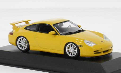 Diecast model cars Porsche 996 GT3 1/43 Minichamps 911 gelb 2003 1:43 Porsche 996 GT3 1/43 Minichamps 911 gelb 2003 1:43 diecast model cars