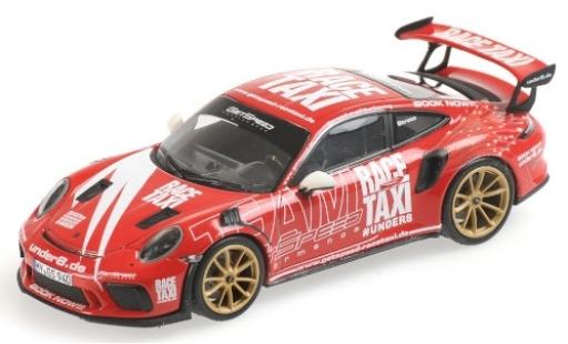 Porsche 992 GT3 R 1/43 Minichamps 911 GT3 RS (991.2) GetSpeed Performance Race Taxi Nürburgring 2019 diecast model cars