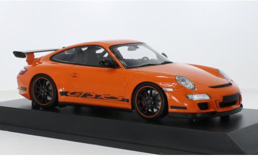 Diecast model cars Porsche 997 GT3 RS 1/18 Minichamps 911 orange 2007 1:18 Porsche 997 GT3 RS 1/18 Minichamps 911 orange 2007 1:18 diecast model cars