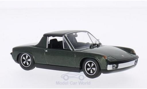 Diecast model cars Porsche 914 1/43 Minichamps /6 metallic green 1970 Porsche 914 1/43 Minichamps /6 metallic green 1970 diecast model cars