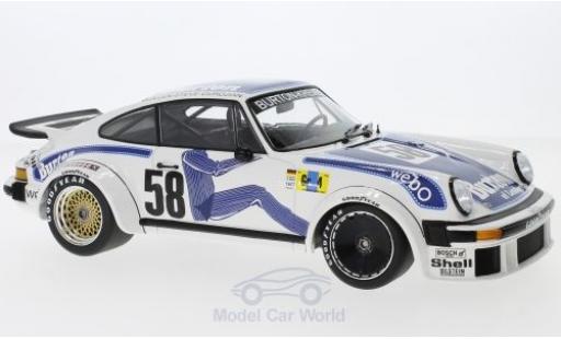 Porsche 934 1977 1/18 Minichamps No.58 Kremer Racing 24h Le Mans 1977 B.Wollek/Steve/P.Gurdjian diecast model cars