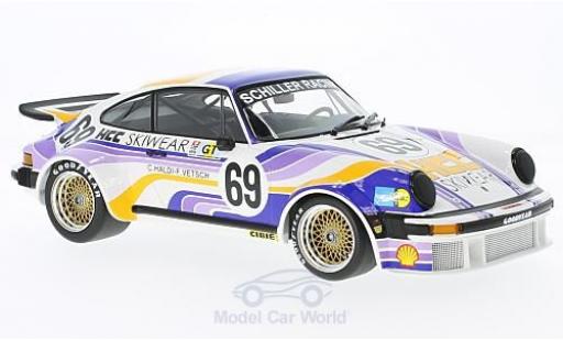 Porsche 934 1976 1/18 Minichamps No.69 Schiller Racing Team 24h Le Mans 1976 C.Haldi/F.Vetsch diecast model cars