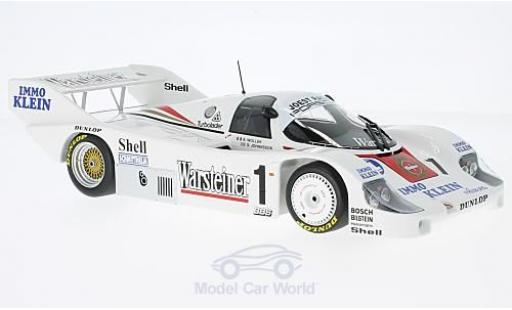 Diecast model cars Porsche 956 1986 1/18 Minichamps K No.1 Joest Racing Warsteiner DRM Zolder 1986 B.Wollek Porsche 956 1986 1/18 Minichamps K No.1 Joest Racing Warsteiner DRM Zolder 1986 B.Wollek diecast model cars