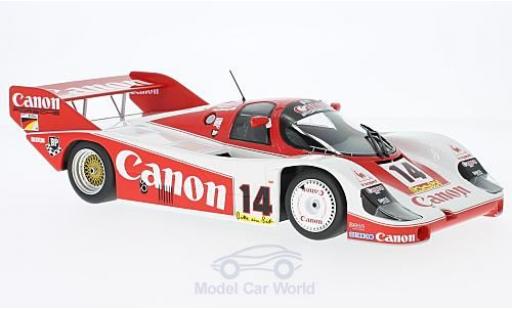 Diecast model cars Porsche 956 1983 1/18 Minichamps K No.14 Canon Racing 1000 Km Nürburgring 1983 K.Rosberg/J.Lammers/J.Palmer Porsche 956 1983 1/18 Minichamps K No.14 Canon Racing 1000 Km Nürburgring 1983 K.Rosberg/J.Lammers/J.Palmer diecast model cars