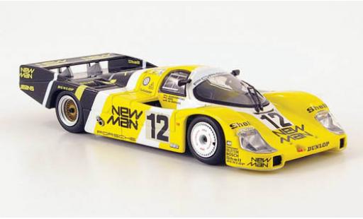 Diecast model cars Porsche 956 1983 1/43 Minichamps L No.12 Joest Racing New Man 24h Le Mans 1983 V.Merl/C.Schickentanz Porsche 956 1983 1/43 Minichamps L No.12 Joest Racing New Man 24h Le Mans 1983 V.Merl/C.Schickentanz diecast model cars