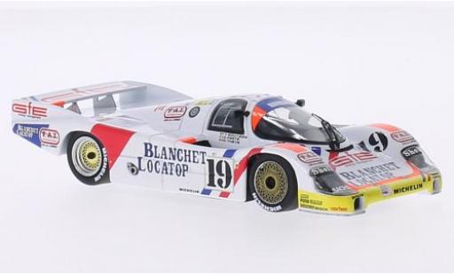 Diecast model cars Porsche 956 1986 1/43 Minichamps L No.19 Brun Motorsport Blanchet Locatop 24h Le Mans 1986 T.Boutsen/D. Theys/A.Ferte Porsche 956 1986 1/43 Minichamps L No.19 Brun Motorsport Blanchet Locatop 24h Le Mans 1986 T.Boutsen/D. Theys/A.Ferte diecast model cars