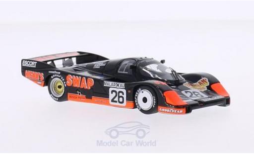 Diecast model cars Porsche 956 1984 1/43 Minichamps L No.26 Swap Shop 24h Le Mans 1984 P.Henn/J.Rondeau/J.Paul Jr Porsche 956 1984 1/43 Minichamps L No.26 Swap Shop 24h Le Mans 1984 P.Henn/J.Rondeau/J.Paul Jr diecast model cars