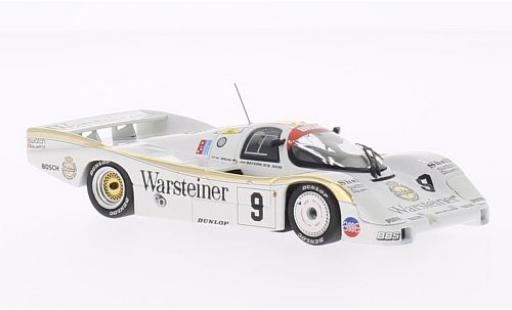 Diecast model cars Porsche 956 1/43 Minichamps L No.9 Brun Racing Warsteiner 24h Le Mans 1984 W.Brun/L.von Baviera/B.Akin Porsche 956 1/43 Minichamps L No.9 Brun Racing Warsteiner 24h Le Mans 1984 W.Brun/L.von Baviera/B.Akin diecast model cars