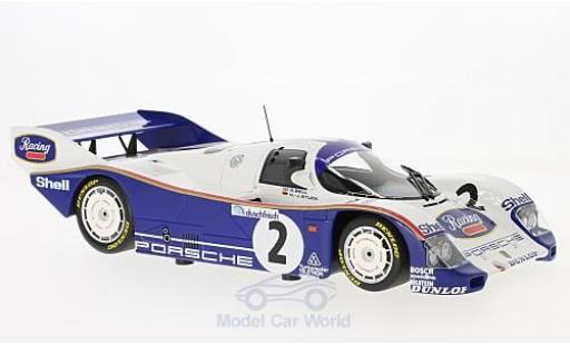 Porsche 962 1985 1/18 Minichamps C No.2 AG 1000 Km Hockenheim 1985 H-J.Stuck/D.Bell diecast model cars