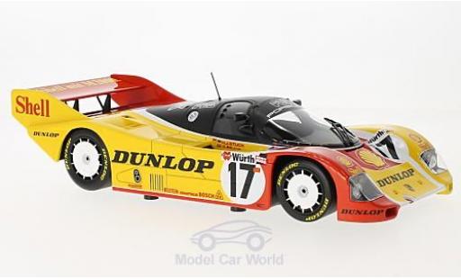Porsche 962 1987 1/18 Minichamps C No.17 AG S Supercup 200 Meilen von Nürnberg 1987 H-J.Stuck/D.Bell diecast model cars