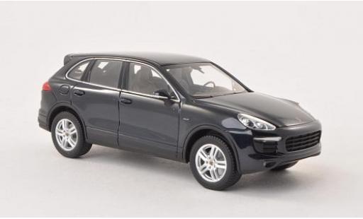 Porsche Cayenne S 1/43 Minichamps S Diesel (92A) metallic blue 2014 diecast model cars