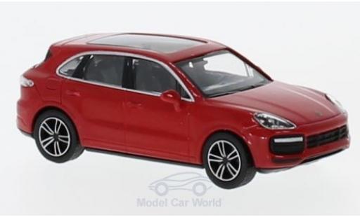 Diecast model cars Porsche Cayenne Turbo 1/87 Minichamps Turbo red 2017 Porsche Cayenne Turbo 1/87 Minichamps Turbo red 2017 diecast model cars