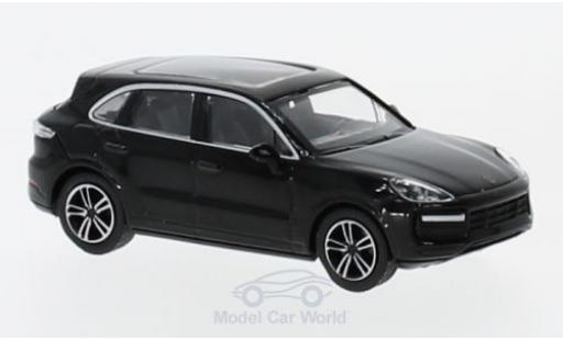 Diecast model cars Porsche Cayenne Turbo 1/87 Minichamps Turbo black 2017 Porsche Cayenne Turbo 1/87 Minichamps Turbo black 2017 diecast model cars
