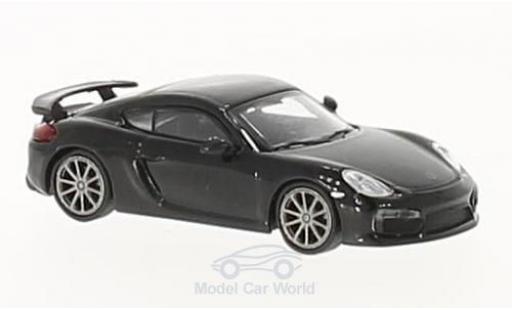 Diecast model cars Porsche Cayman GT4 1/87 Minichamps GT4 black 2016 Porsche Cayman GT4 1/87 Minichamps GT4 black 2016 diecast model cars