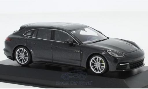 Porsche Panamera e-hybrid 1/43 Minichamps Sport Turismo 4E-Hybrid metallic grey 2017 diecast model cars