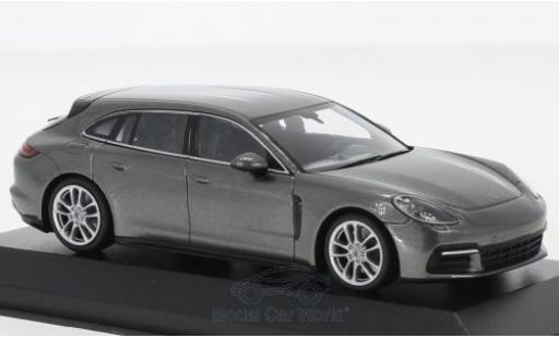 Porsche Panamera Sport Turismo 1/43 Minichamps Sport Turismo 4S metallic grey 2017 diecast model cars