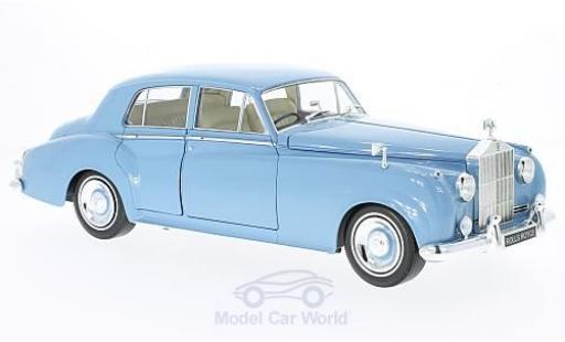 Diecast model cars Rolls Royce Silver Cloud 1/18 Minichamps II blue RHD 1960 Rolls Royce Silver Cloud 1/18 Minichamps II blue RHD 1960 diecast model cars