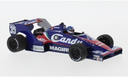 Diecast model cars Toleman HART 1/43 Minichamps Hart TG183B No.35 Candy Formel 1 GP Niederlande 1983 D.Warwick Toleman HART 1/43 Minichamps Hart TG183B No.35 Candy Formel 1 GP Niederlande 1983 D.Warwick diecast model cars