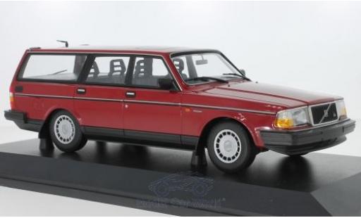 Diecast model cars Volvo 240 1/18 Minichamps GL Break red 1986 Volvo 240 1/18 Minichamps GL Break red 1986 diecast model cars