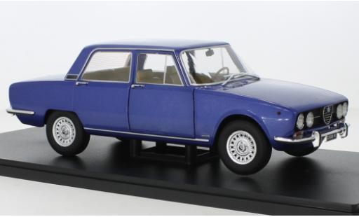 Diecast model cars Alfa Romeo 2000 1/18 Mitica Berlina metallise blue 1971 Alfa Romeo 2000 1/18 Mitica Berlina metallise blue 1971 diecast model cars