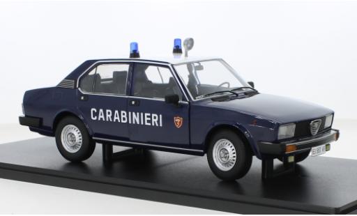 Alfa Romeo Alfetta 1/18 Mitica Berlina 2000 Carabinieri 1978 diecast model cars