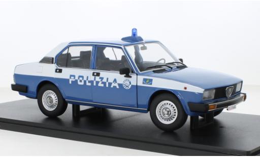 Alfa Romeo Alfetta 1/18 Mitica Berlina 2000 Polizia Stradale 1978 diecast model cars