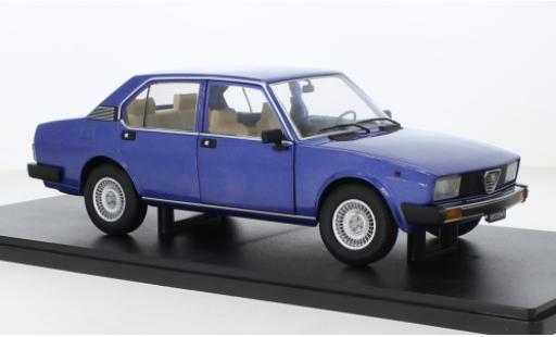 Alfa Romeo Alfetta 1/18 Mitica Berlina 2000L metallise blue 1978 diecast model cars