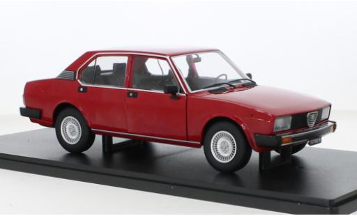 Alfa Romeo Alfetta 1/18 Mitica Berlina 2000L red 1978 diecast model cars