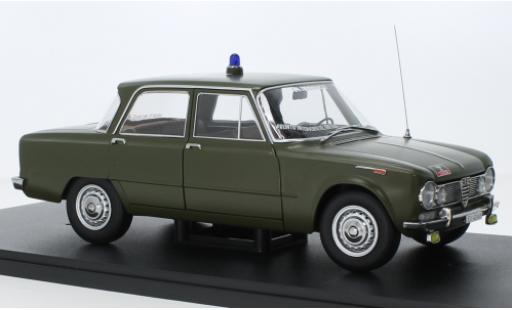 Alfa Romeo Giulia 1/18 Mitica 1.6 Ti Carabinieri roma 1963 diecast model cars