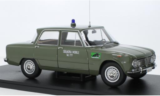 Alfa Romeo Giulia 1/18 Mitica 1.6 Ti Polizia Milano 1963 diecast model cars