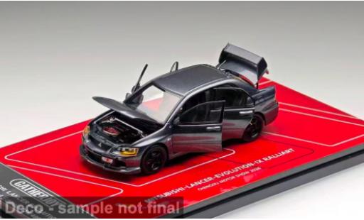 Diecast model cars Mitsubishi Lancer Evo IX Ralliart grau 1/43 GatherJoy