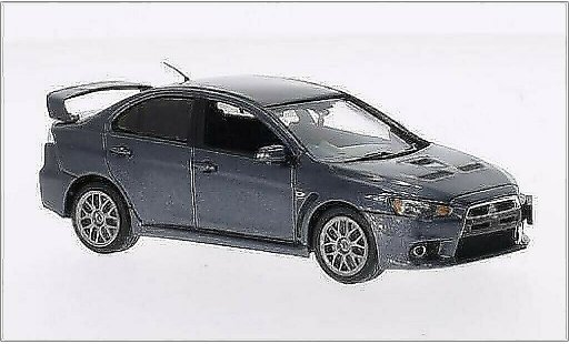 Mitsubishi Lancer Evolution X 1/43 Vitesse Evo Final Edition metallic grey RHD diecast model cars