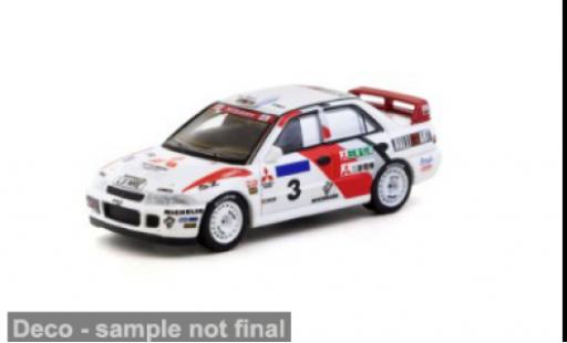 Mitsubishi Lancer 1/64 Tarmac Works Evolution II Rally Hong Kong-Peking 1994 #3 K.Eriksson/S.Parmander 1:64 diecast model cars