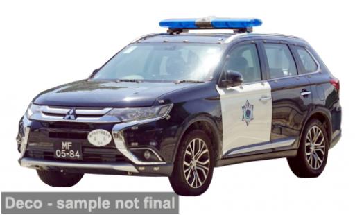 Mitsubishi Outlander 1/43 Vitesse 2019 Macau Customs Department 1:43 diecast model cars
