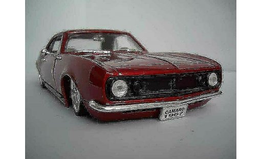 Chevrolet Camaro Z28 1/18 Ertl street racer red 1967 diecast model cars