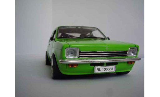 Opel Kadett C coupe 1/18 Minichamps sr 1976 green diecast model cars
