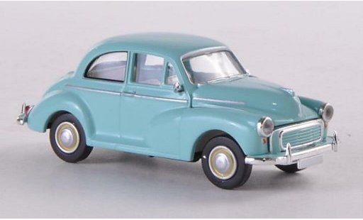 Morris Minor Base 1/87 Brekina turquoise (GB) diecast model cars