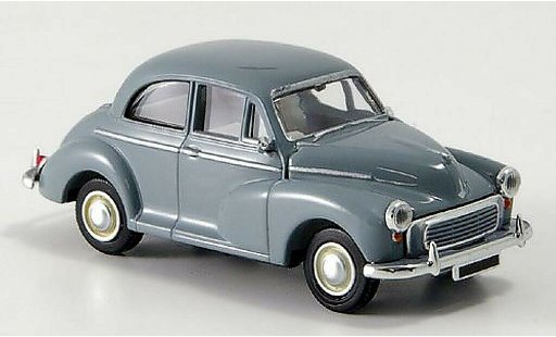 Morris Minor Base 1/87 Brekina Rechtslenker grey diecast model cars