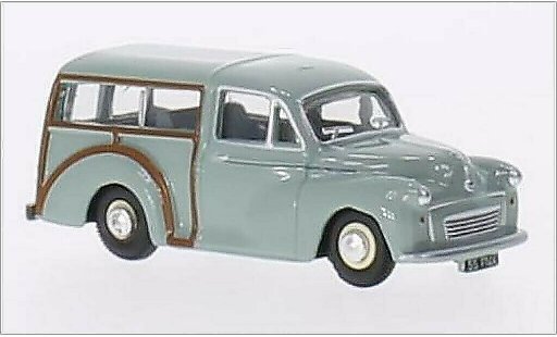 Morris Minor Traveller 1/76 Oxford grey/brown RHD diecast model cars