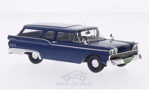 Diecast model cars Ford Ranch Wagon 1/43 Motorhead blue 1959 Ford Ranch Wagon 1/43 Motorhead blue 1959 diecast model cars