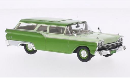 Diecast model cars Ford Ranch Wagon 1/43 Motorhead green/green 1959 Ford Ranch Wagon 1/43 Motorhead green/green 1959 diecast model cars