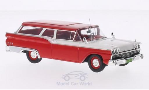Diecast model cars Ford Ranch Wagon 1/43 Motorhead red/white 1959 Ford Ranch Wagon 1/43 Motorhead red/white 1959 diecast model cars