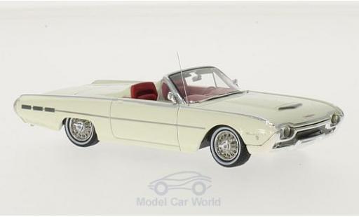 Ford Thunderbird 1962 1/43 Motorhead Sports Roadster white 1962 diecast model cars