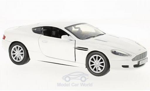 Diecast model cars Aston Martin DB9 1/24 Motormax DB 9 Coupe metallic white Aston Martin DB9 1/24 Motormax DB 9 Coupe metallic white diecast model cars
