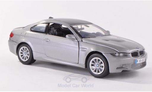 Bmw M3 1/24 Motormax (E92M) metallic grey/carbon diecast model cars