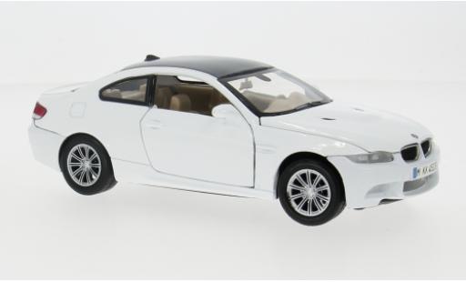 Bmw M3 1/24 Motormax (E92M) weiss/carbon 1:24 diecast model cars