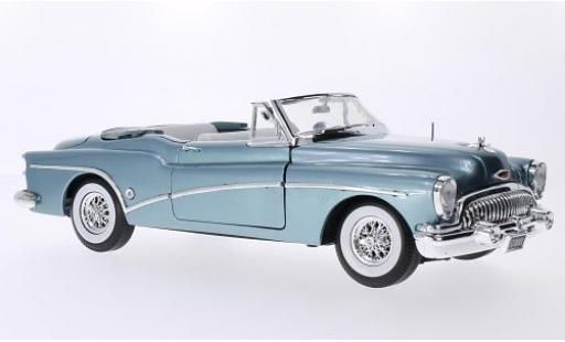 Diecast model cars Buick Skylark 1/18 Motormax Convertible metallic blue 1953 Buick Skylark 1/18 Motormax Convertible metallic blue 1953 diecast model cars