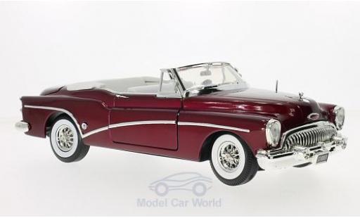 Diecast model cars Buick Skylark 1/18 Motormax metallic red 1953 Buick Skylark 1/18 Motormax metallic red 1953 diecast model cars